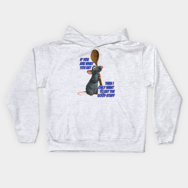 mouse cook Kids Hoodie by shwinnnnn